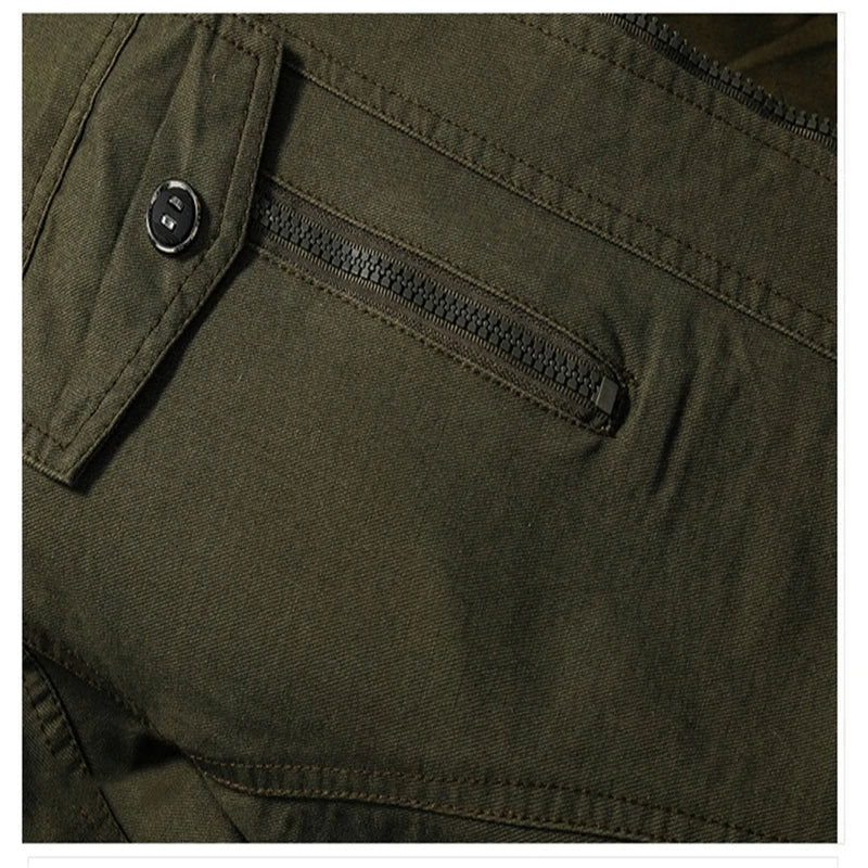 Giacca militare da uomo per la mezza stagione – Stile robusto e funzionalità quotidiana