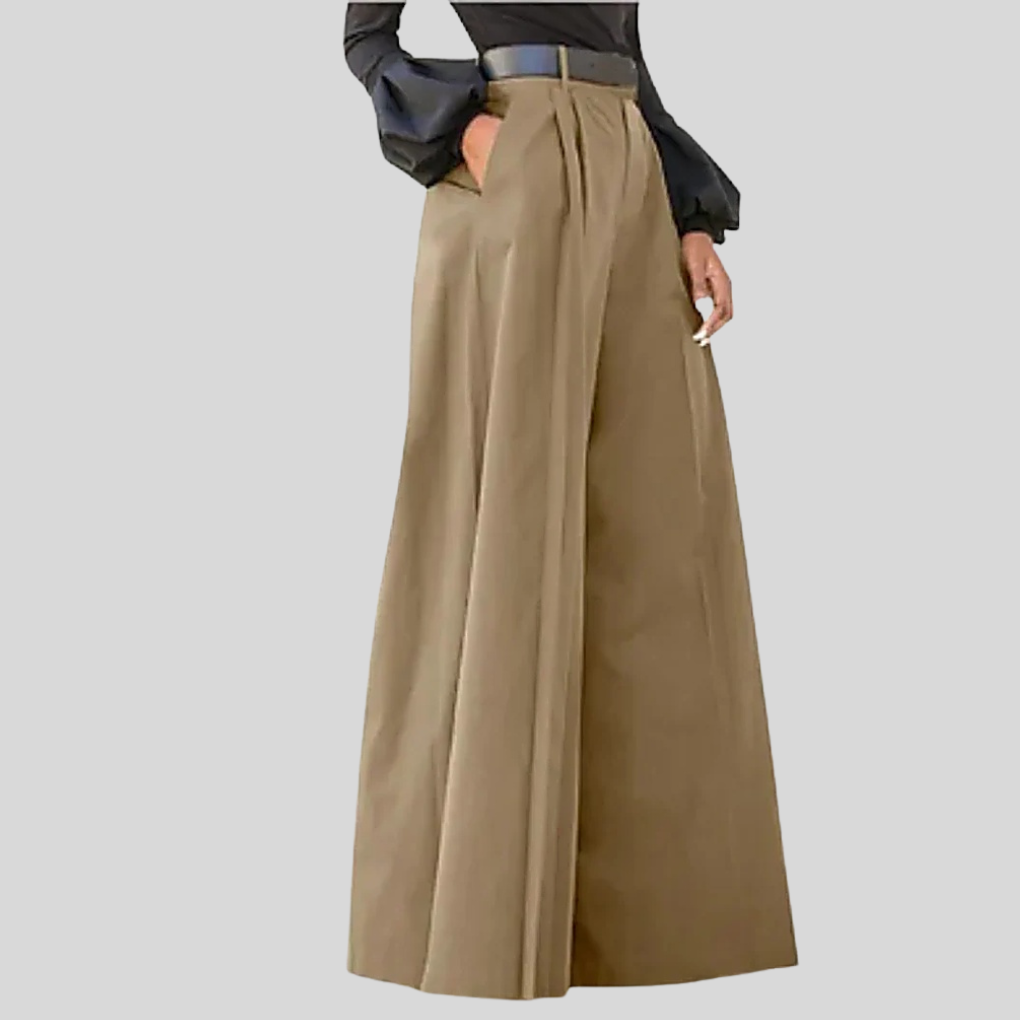 Pantaloni Largo Donna – Stile Senza Sforzo con Flusso Moderno