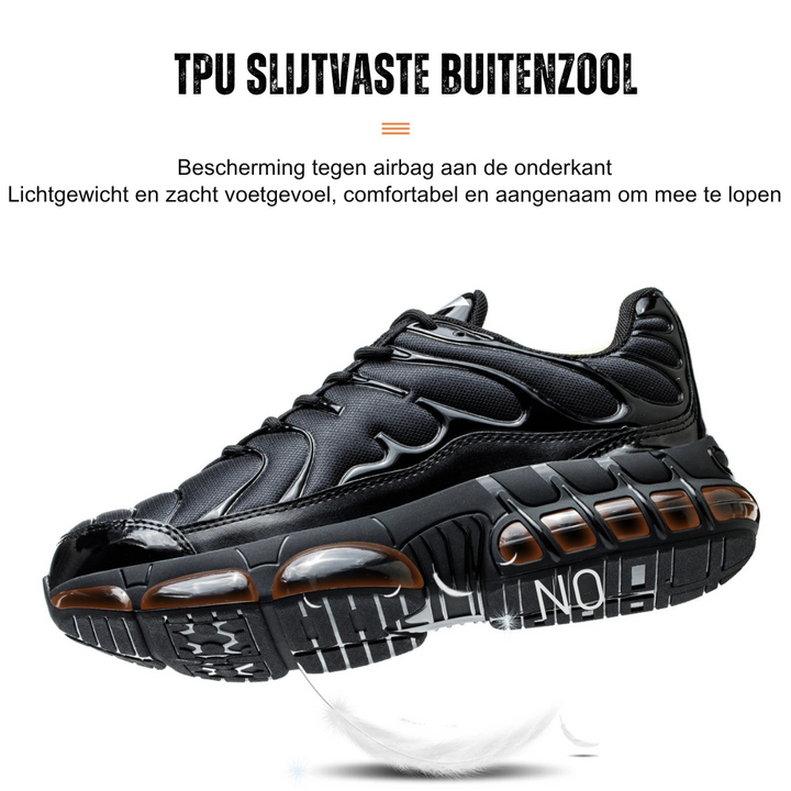Jaxon – Scarpe antinfortunistiche con puntale in acciaio da uomo