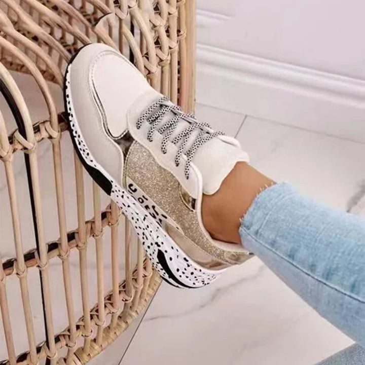 Sneakers con zeppa personalizzabili da donna: stile