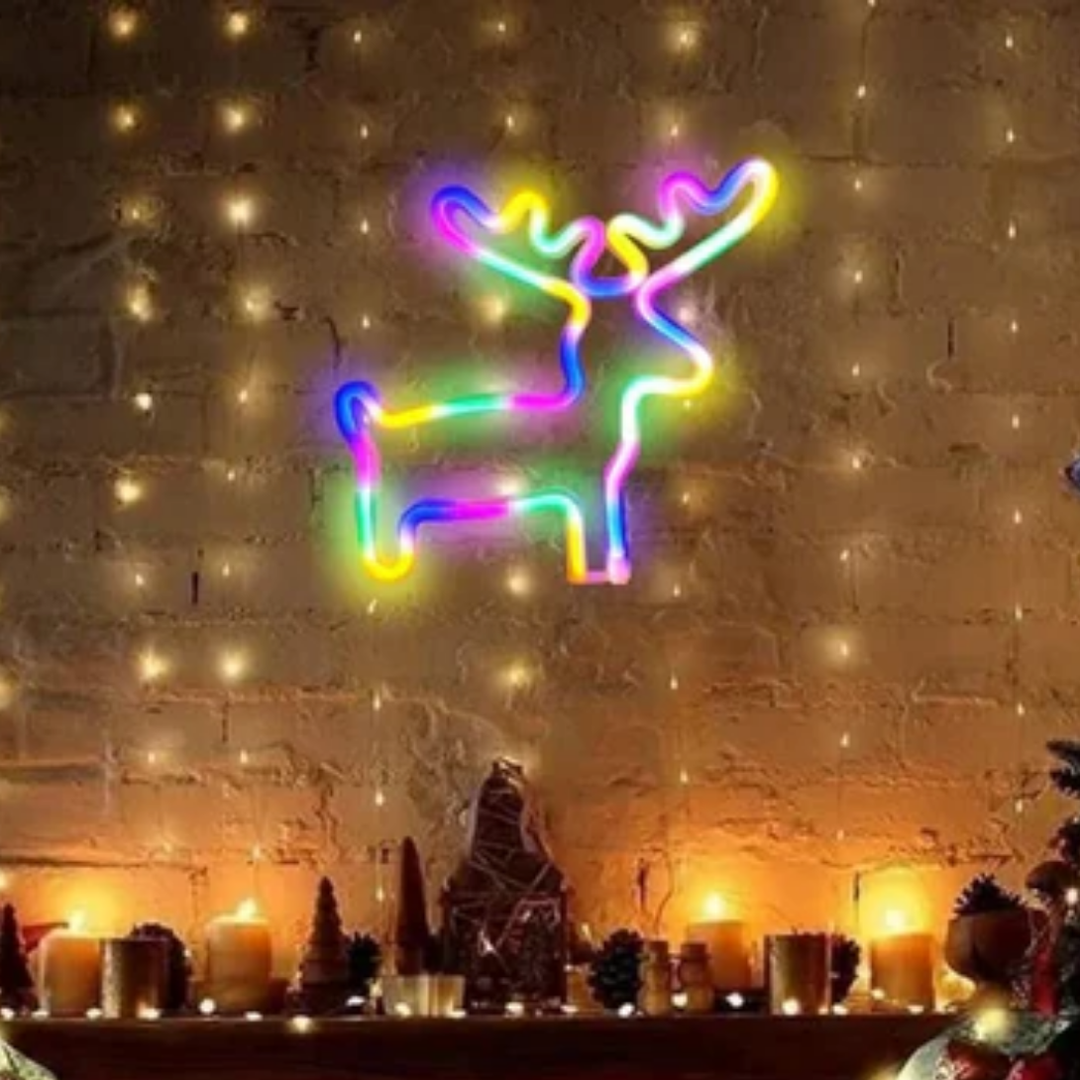 Insegna Neon Albero di Natale