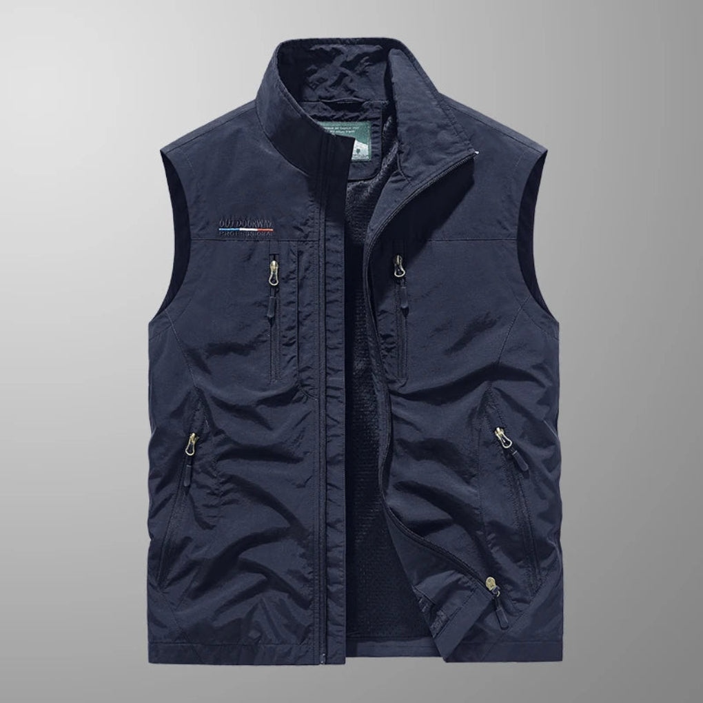 Gilet Multi-Tasche Traspirante per Uomini