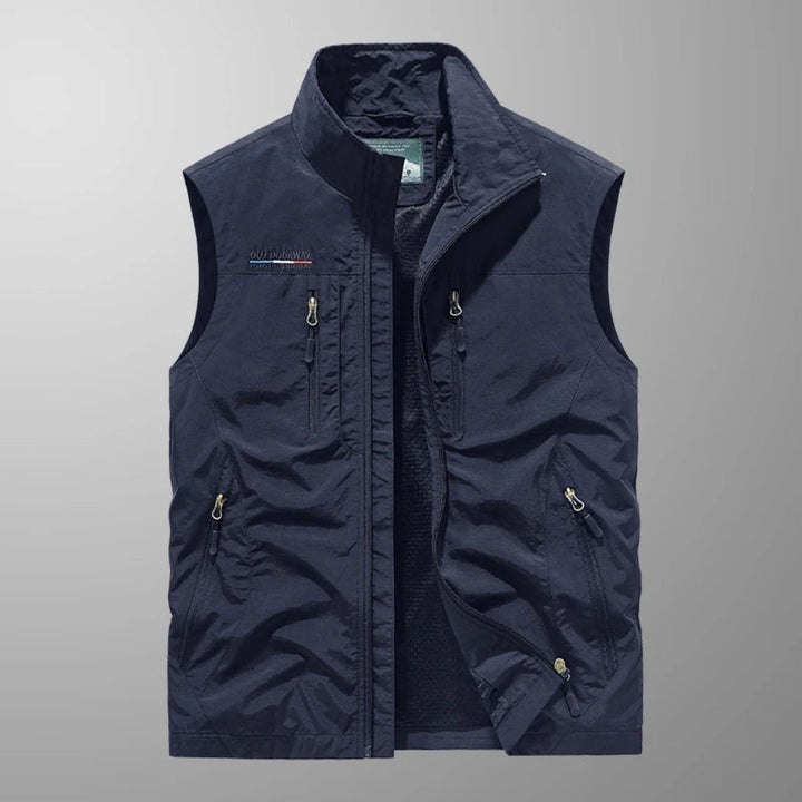 Gilet Multi-Tasche Traspirante per Uomini