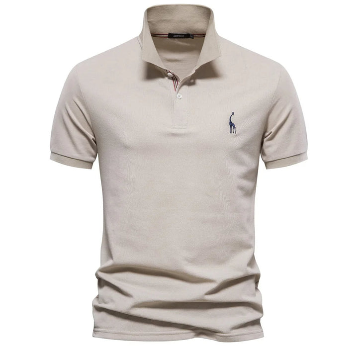 Polo classica da uomo con ricamo: stile intramontabile con dettagli raffinati