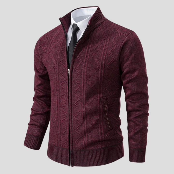 Cardigan da Uomo – Pezzo da Strato in Maglia