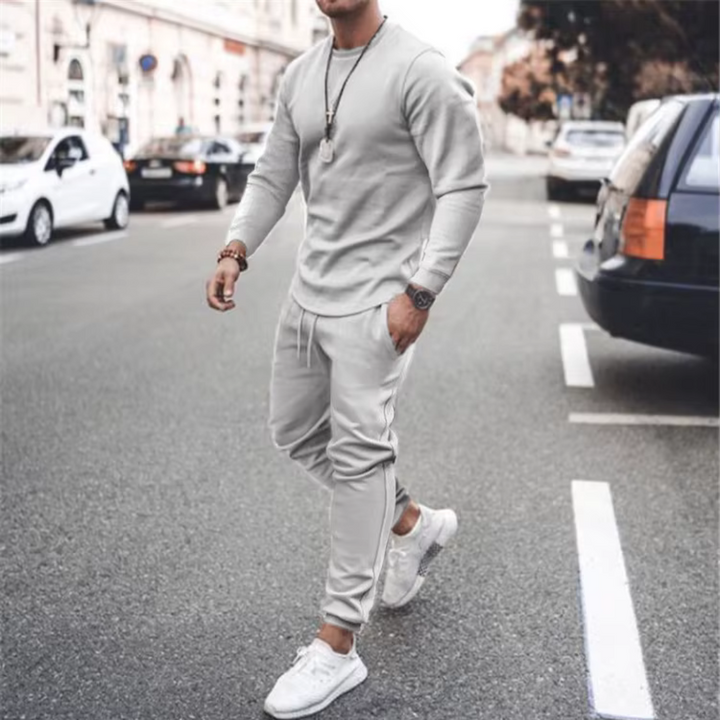 Set casual a due pezzi da uomo