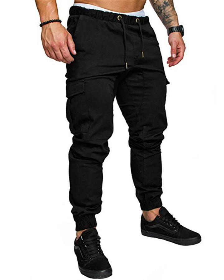 Pantaloni Jogging Cargo Multi-Tasche per Uomo