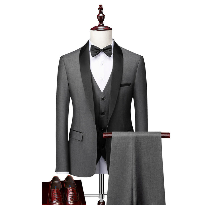 Completo Slim Fit Uomo 3 Pezzi
