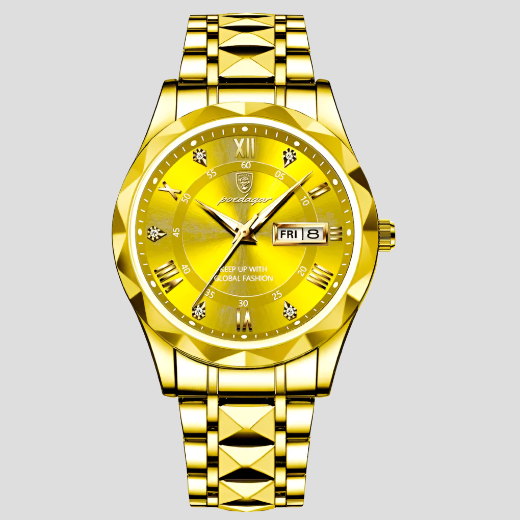 Orologio in acciaio inossidabile di lusso per uomini da indossare tutti i giorni