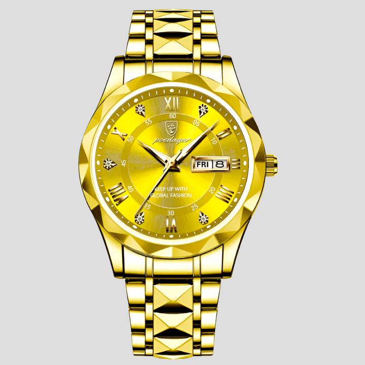 Orologio in acciaio inossidabile di lusso per uomini da indossare tutti i giorni