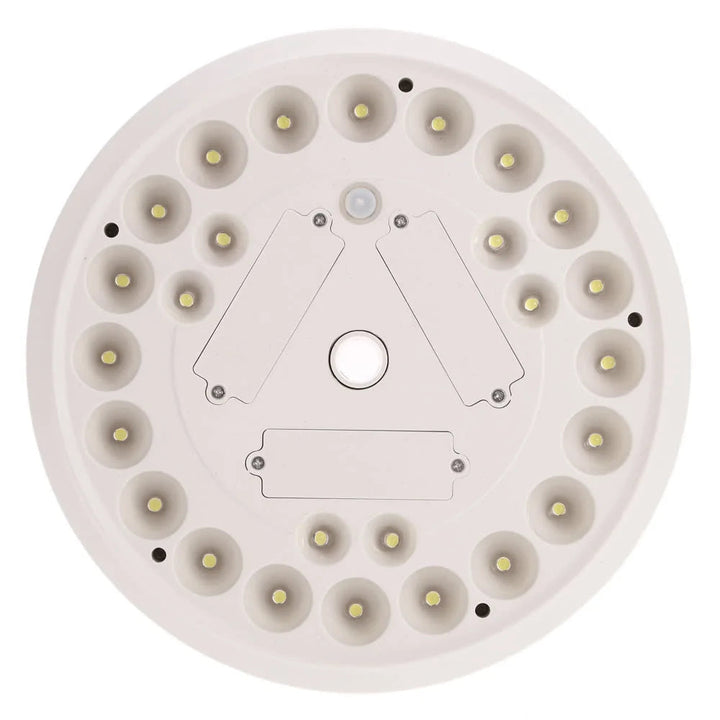 Luce per asta di bandiera a pannelli solari con 26 LED