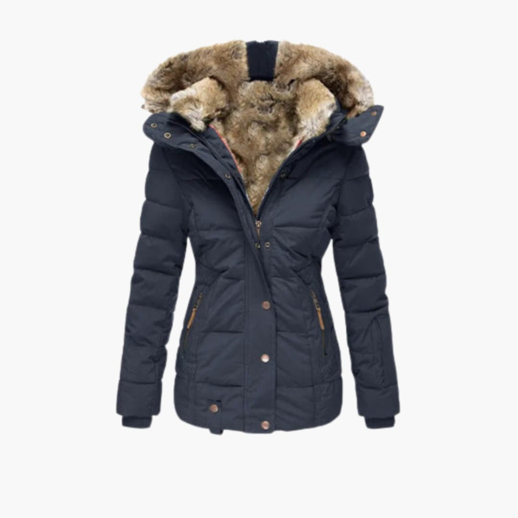 Giacca con superficie goffrata da donna