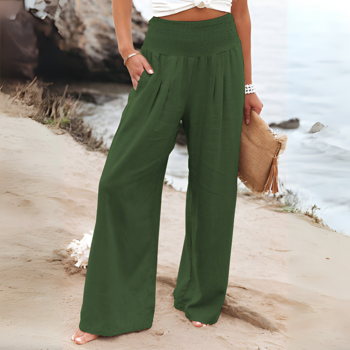 Pantaloni in Lino Confortevoli per Donne