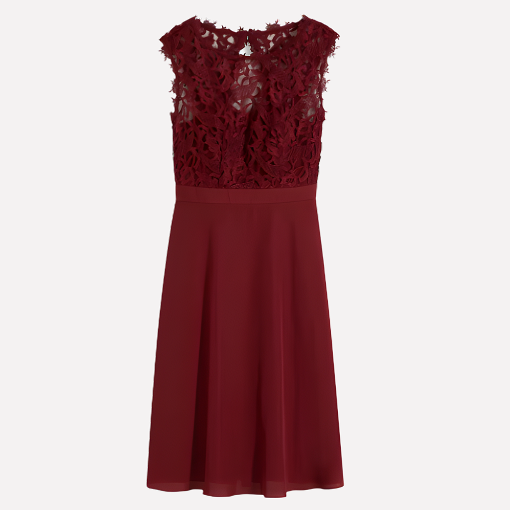 Abito Mini da Donna con Pizzo
