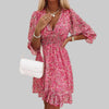 Abito Mini Boho Charme Bohemien per Donne