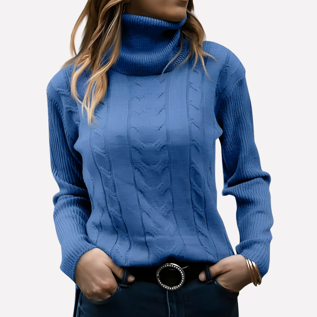 Maglione a Collo Alto da Donna – Stile Quotidiano Relaxed