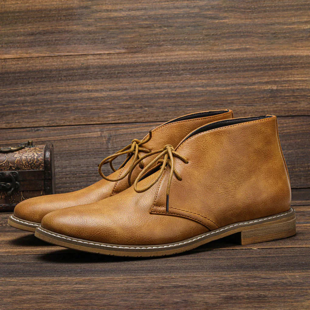 Stivali Deserto Uomo Classici Stile Vintage