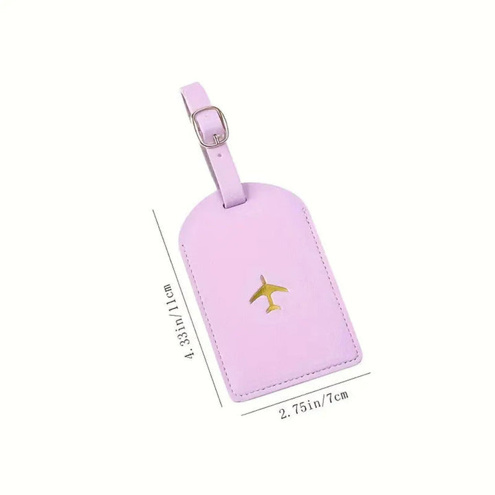 Etichetta Bagaglio Personalizzata in Pelle