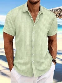 Camicia estiva da uomo a maniche corte