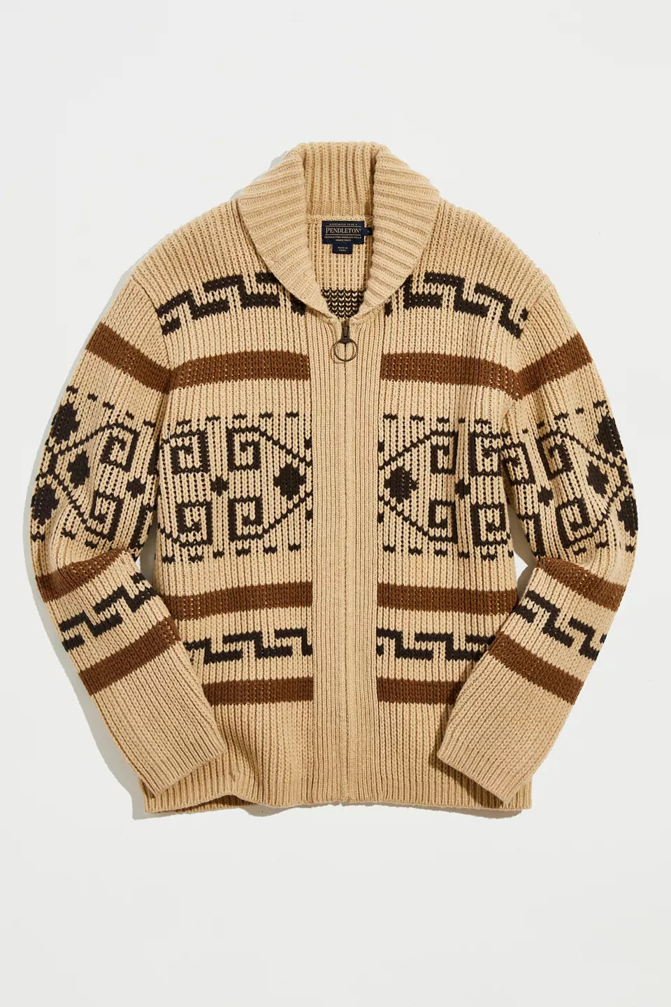 Cardigan da uomo in maglia jacquard vintage con cerniera: lo stile intramontabile incontra il comfort moderno