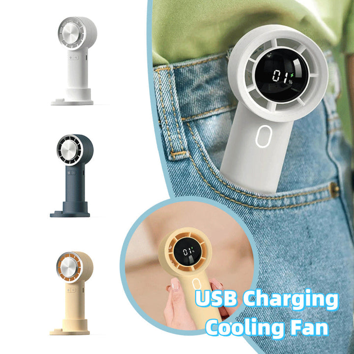 High Speed Portable Handheld Fan and Mini Air Conditioner