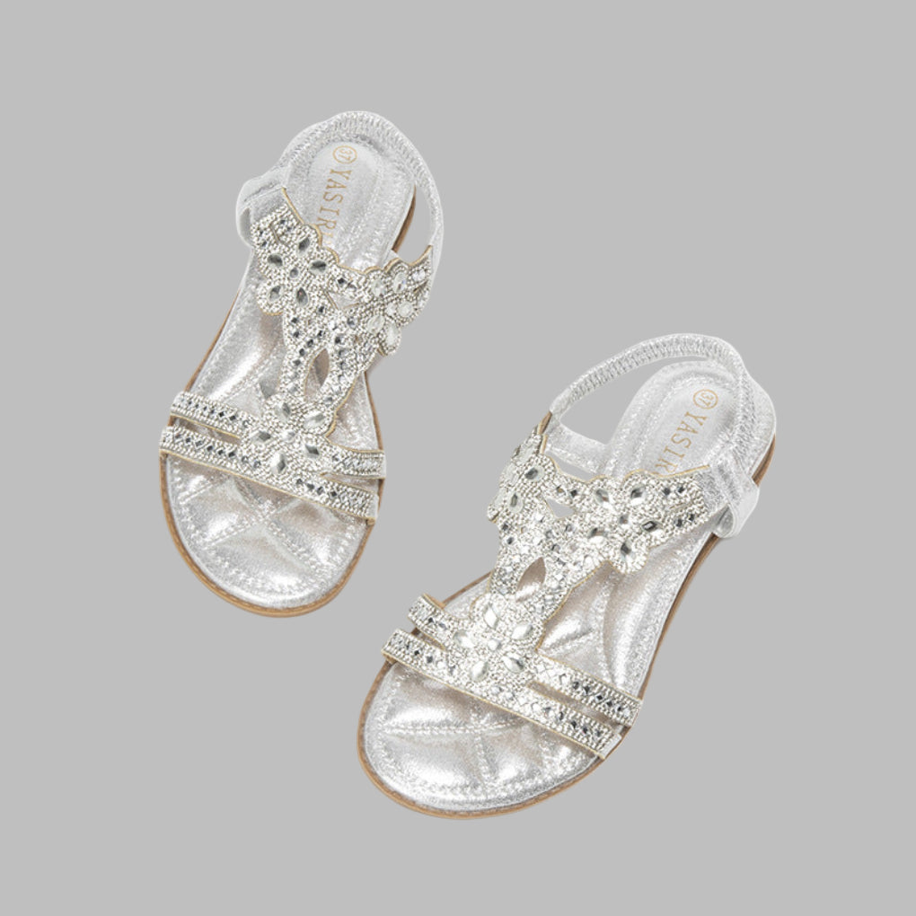 Sandali boho ergonomici con fibbie regolabili da donna