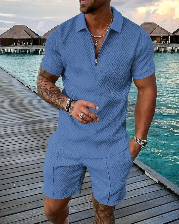 Abbigliamento Estivo Tuta con Zipper