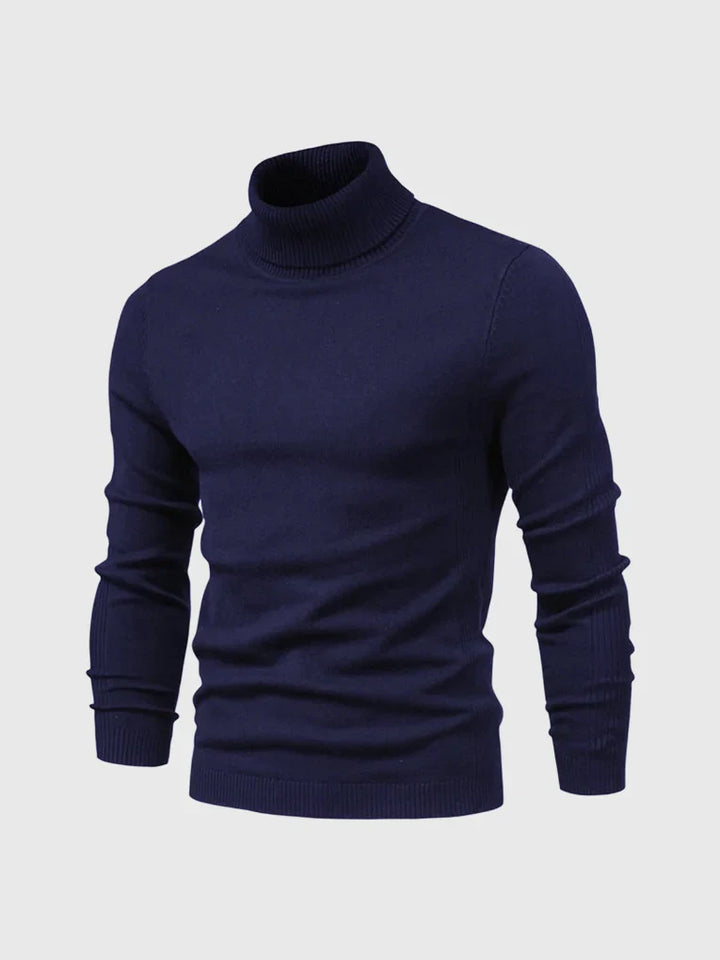 Maglione Collo Alto Uomo – Lavabile e Versatile