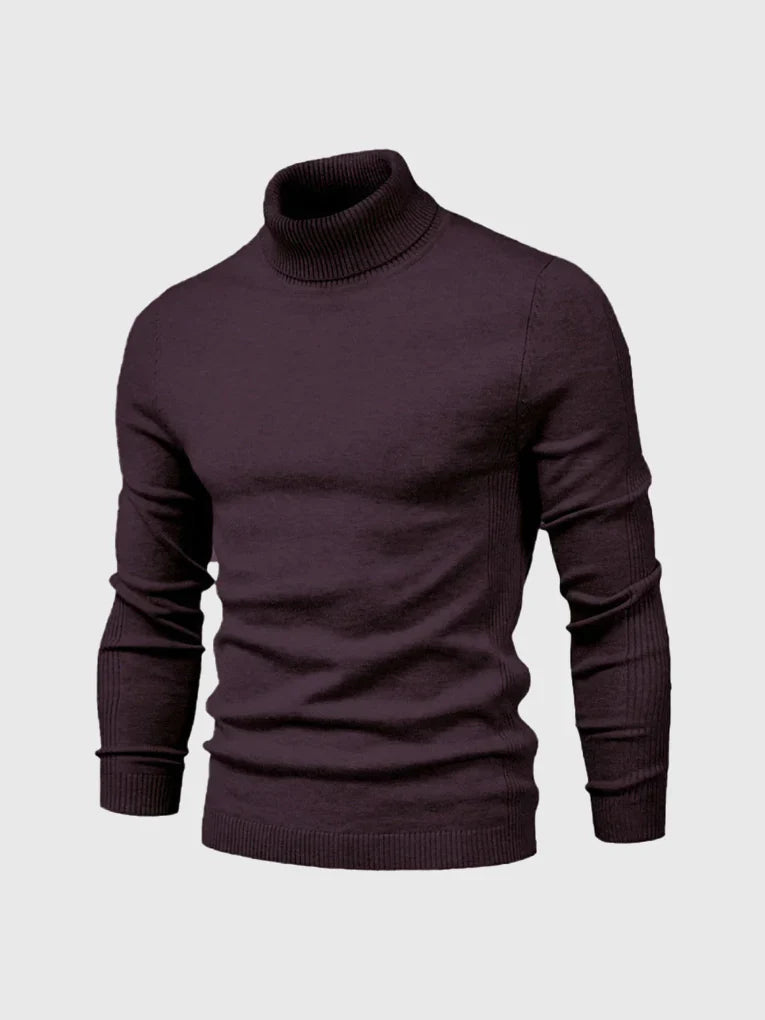 Maglione Collo Alto Uomo – Lavabile e Versatile