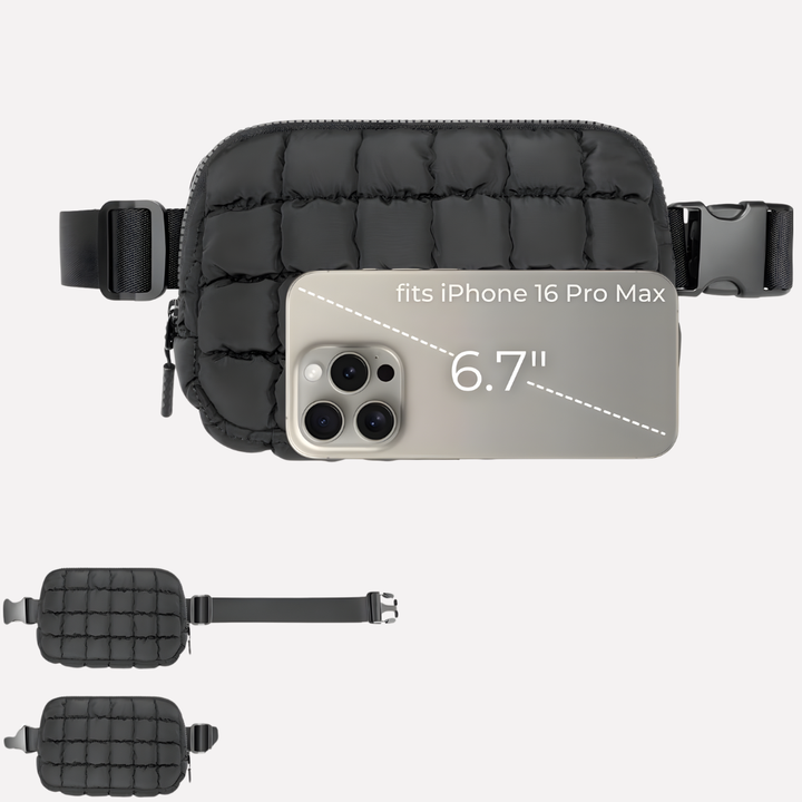 Borsetta Mini Trapuntata con Cinghia Extra Lunga