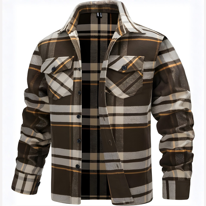 Camicia Flanella a Quadrati da Uomo
