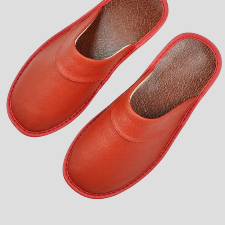 Pantofole in Pelle per Uomini