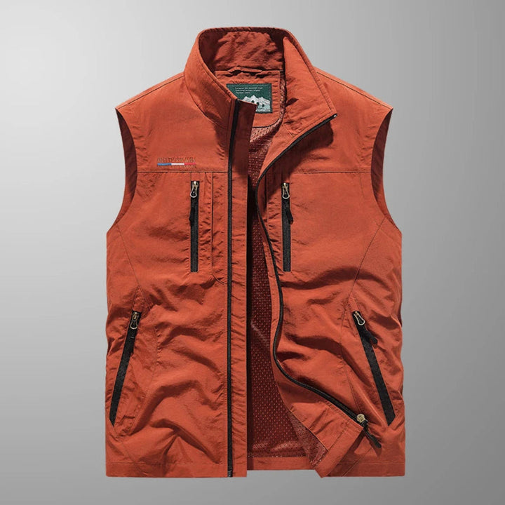Gilet Multi-Tasche Traspirante per Uomini