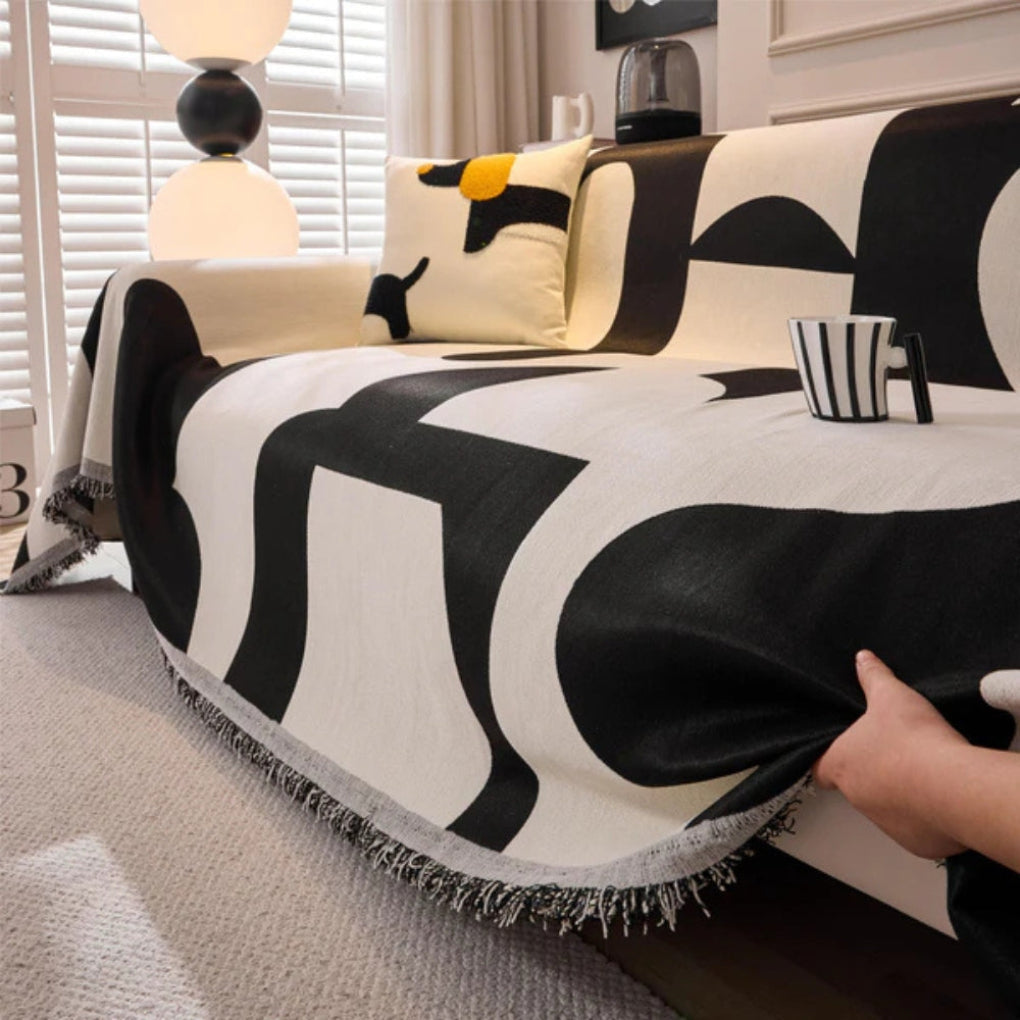 Copertura per Sofa Geometrica Moderna