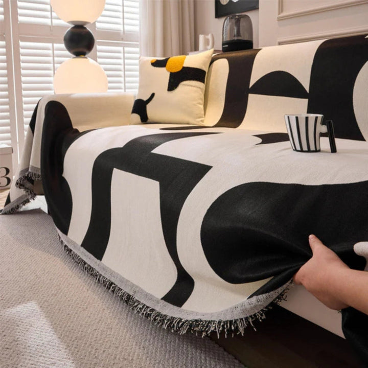 Copertura per Sofa Geometrica Moderna