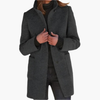 Cappotto da Donna con Collo Alto e Tasche