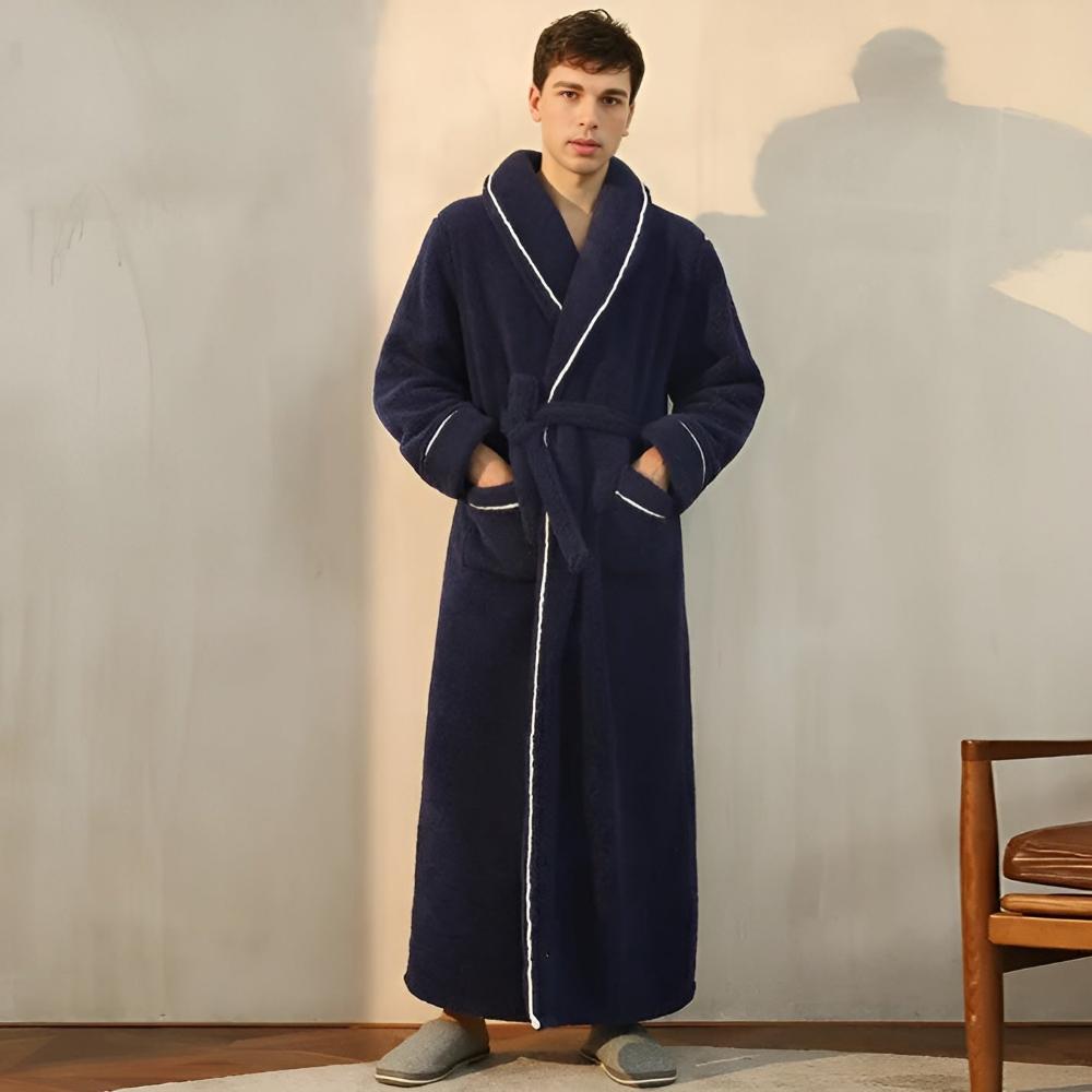 Accappatoio Luxe Fleece Caldo Comfort