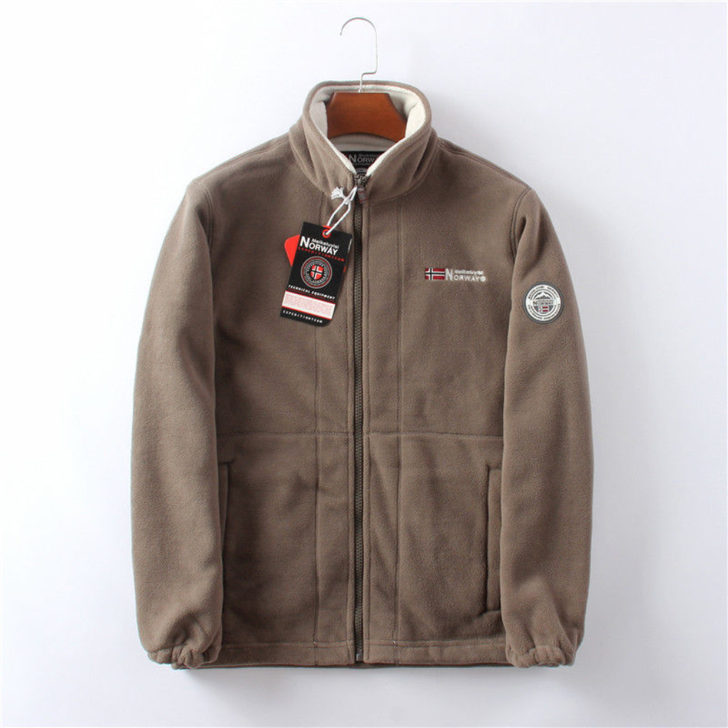 Giacca Fleece Uomo Windproof e Confortevole