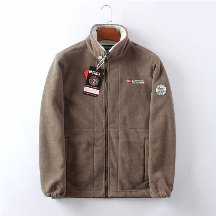 Giacca Fleece Uomo Windproof e Confortevole