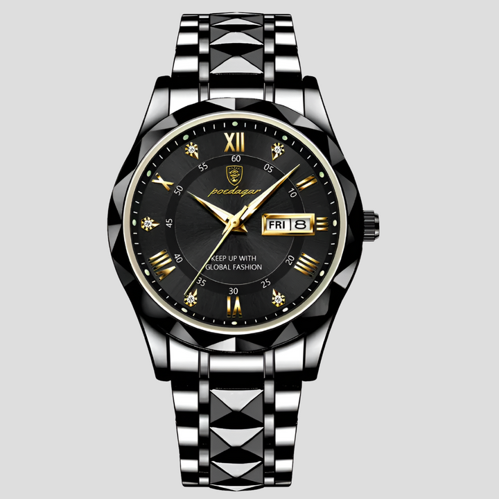 Orologio in acciaio inossidabile di lusso per uomini da indossare tutti i giorni