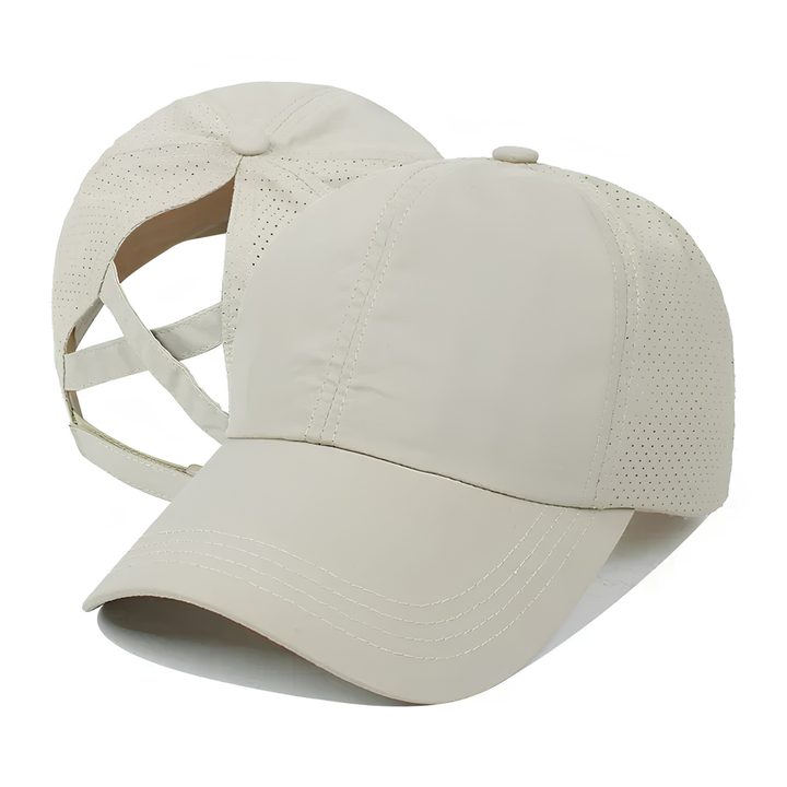 Cappello baseball sportivo in rete unisex traspirante con adattamento regolabile