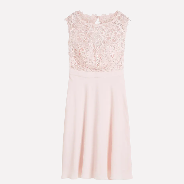 Abito Mini da Donna con Pizzo