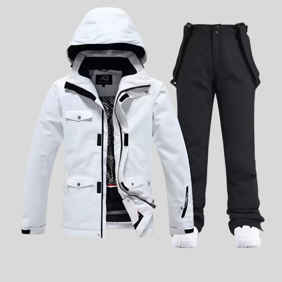 Completo da sci giacca e pantaloni da donna
