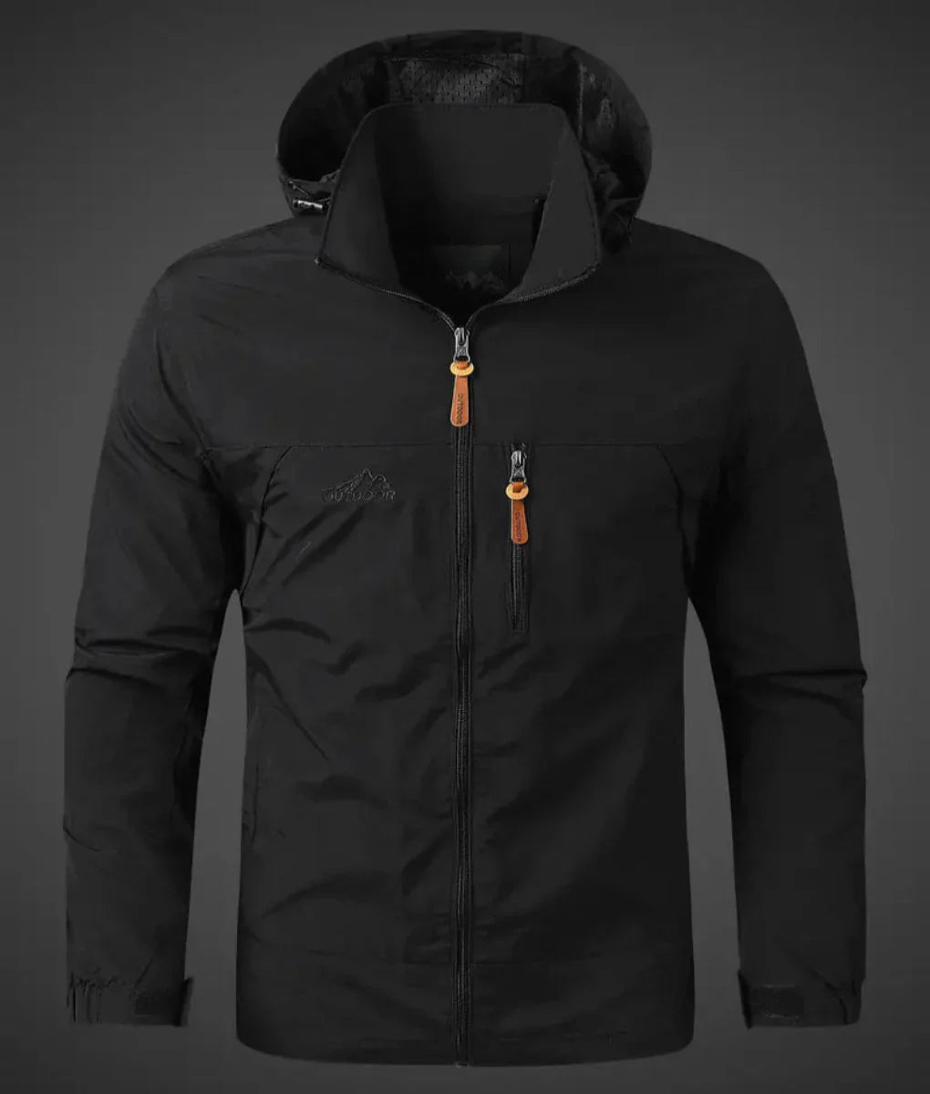 Giacca da Uomo Outdoor – Utilità Pronta per il Meteo per Ogni Avventura