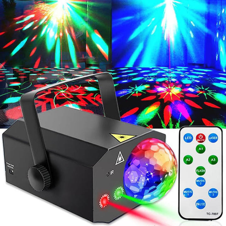 2-in-1 Luce Disco Laser