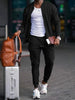 Set di Giacca e Pantaloni con Zip per Uomo