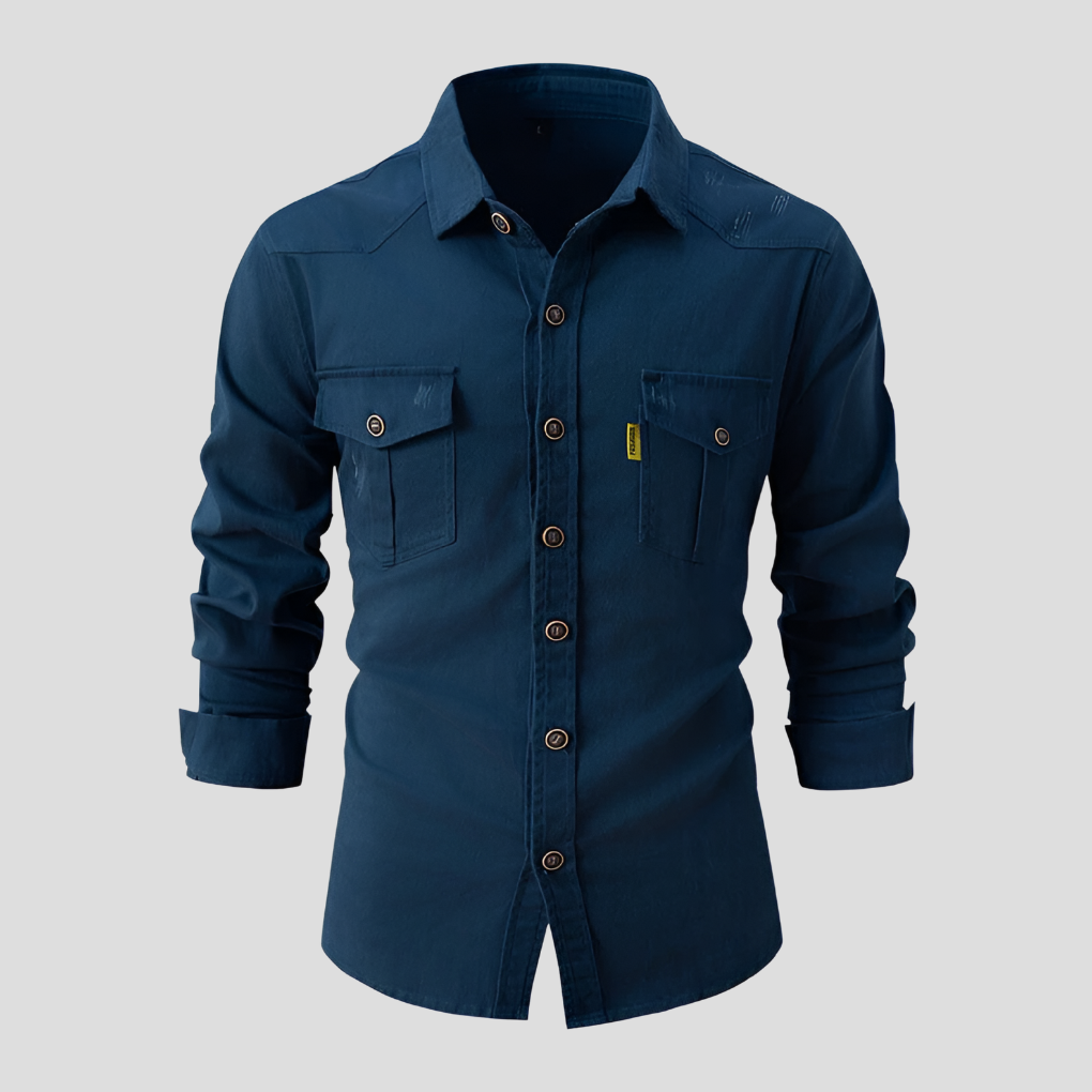 Camicia da Uomo Quotidiana – Durevole e Versatile