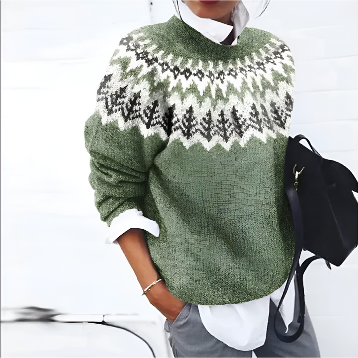 Maglione da donna caldo ed elegante