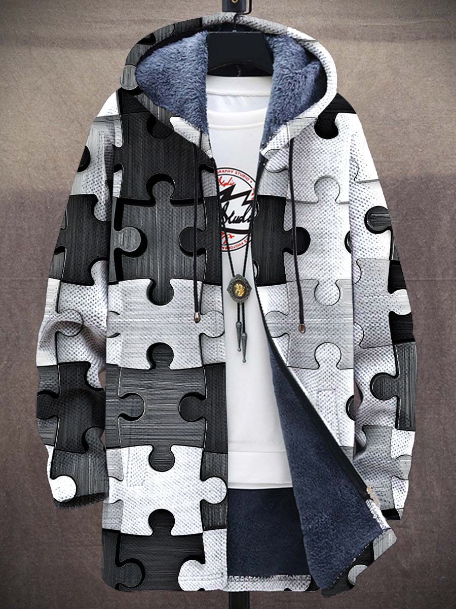 Milano – Gilet retrò a blocchi di colore da uomo