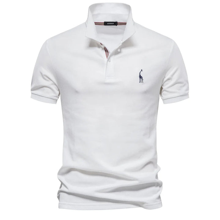 Polo classica da uomo con ricamo: stile intramontabile con dettagli raffinati